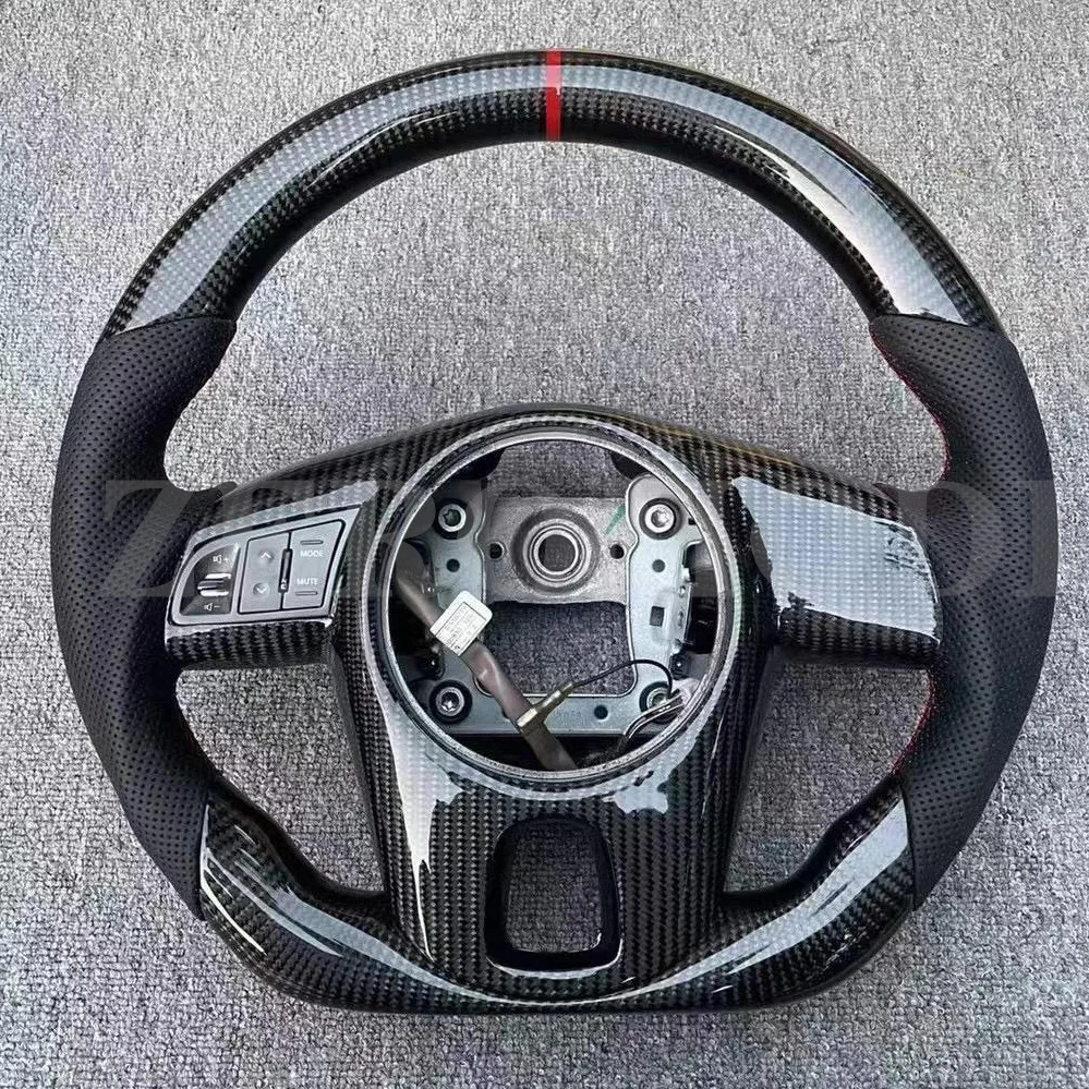 

100% Real Carbon Fiber + Leather / Alcantara Steering Wheel For KIA Forte Forte GT