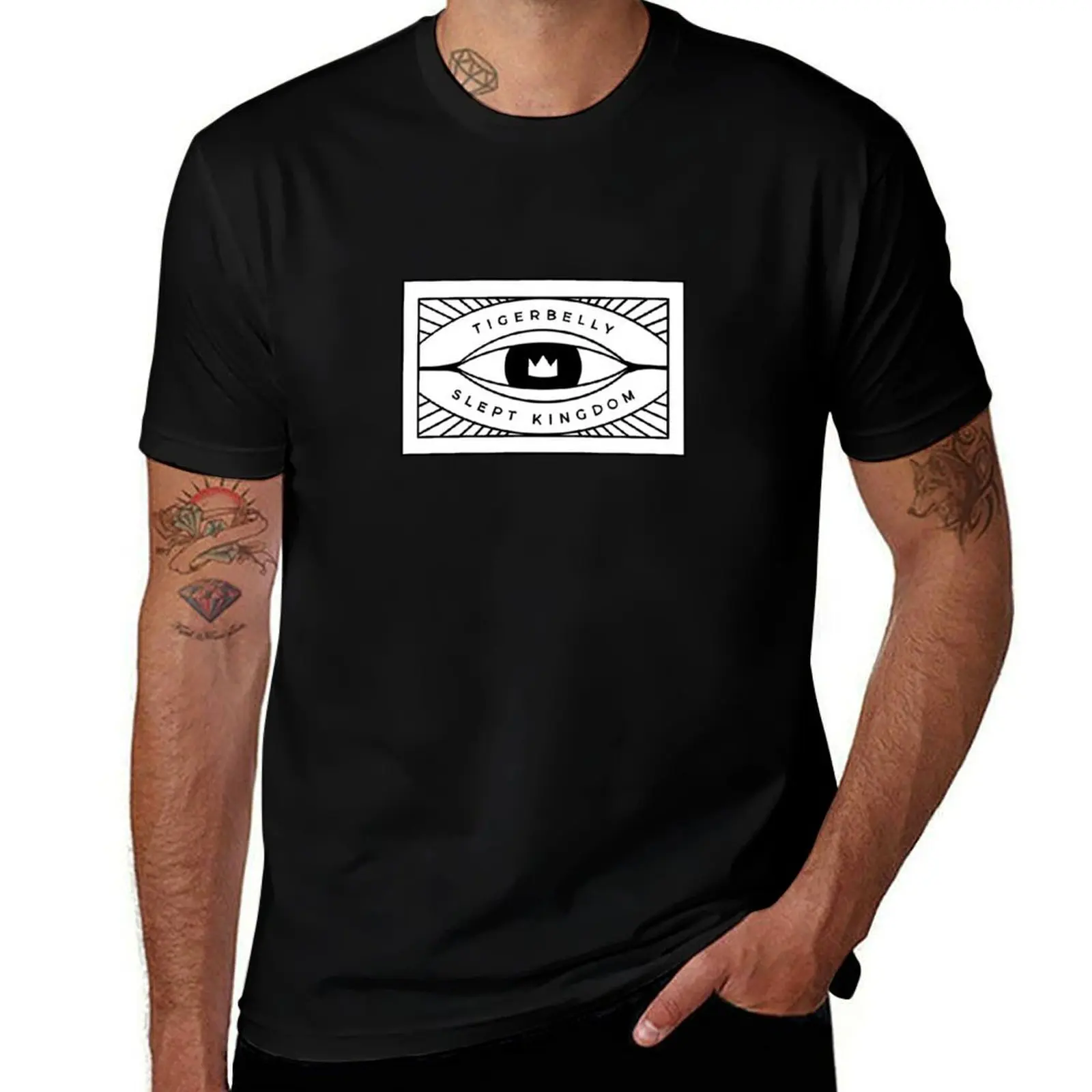 Tiger belly slept kingdom podcast logo T-Shirt Anti-Perspiration Workout Top