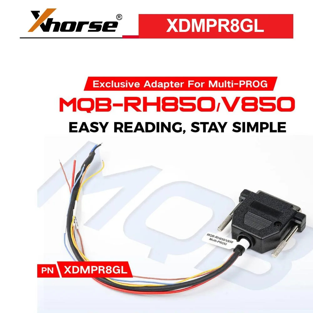 

Xhorse XDMPR8GL MQB-RH850/V850 Adapter for Xhorse MULTI-PROG