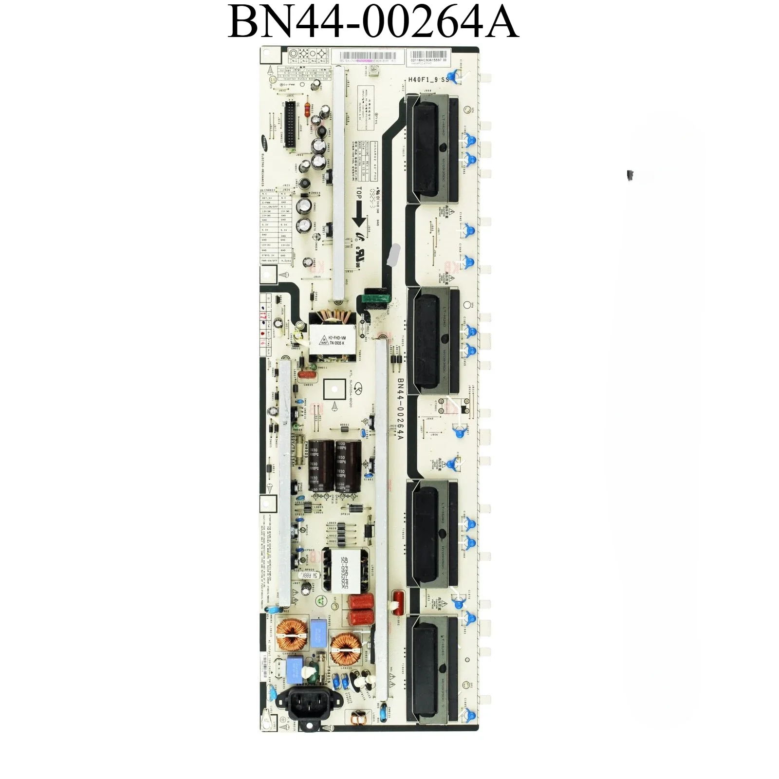 

BN44-00264A = BN44-00264B = BN44-00264C H40F1-9SS Power Supply Board is for LE40B530P7W LE40B550A5W LE40B551A6W LE40B553M3W TV