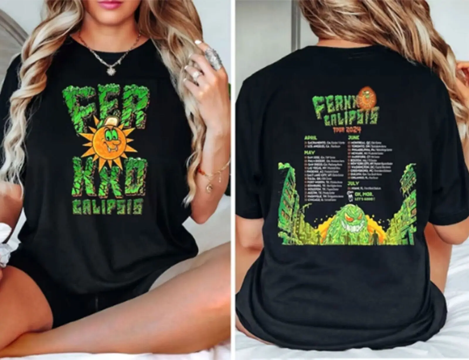 Ferxxocalipsis World Tour 2024 Shirt, Feid Ferxxo 2024 Tour tee, Ferxxo 2024