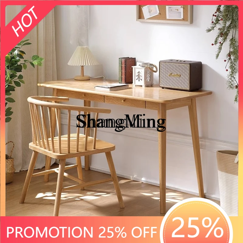 CL  wood desk cherry wood study table simple small apartment computer desk writing desk