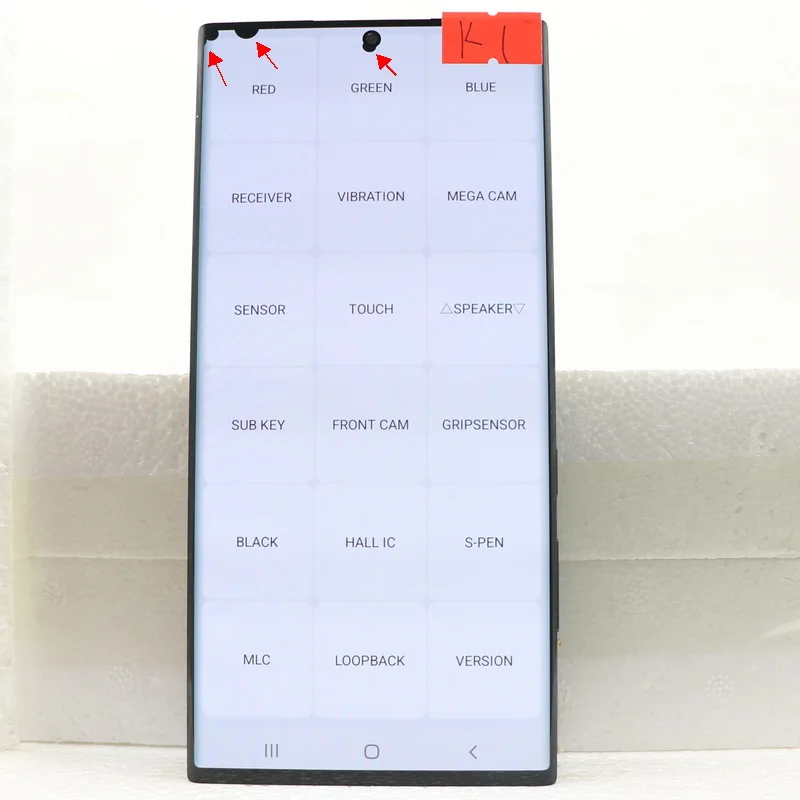 AMOLED LCD do Samsung S22 Ultra 5G LCD S908 wyświetlacz LCD ekran dotykowy Digitizer zgromadzenie pojedyncza sprzedaż wada — zdjęcie produktu 2