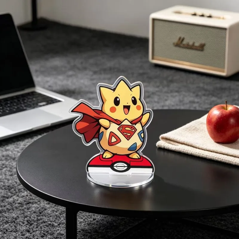Standing Sign for Pokemon Standing Sign for Acrylic Desktop Stand Decorating Self Made Collection Toy Fans Gift Acrylic