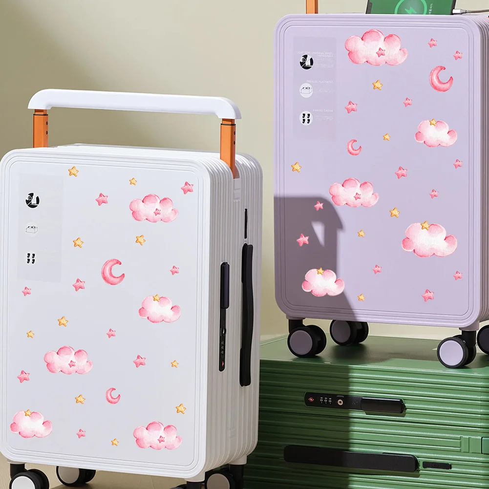 

PVC Glow in the and Star Wall Stickers for Nursery and Kids Room Walls Waterproof and Removable Decorative Decals