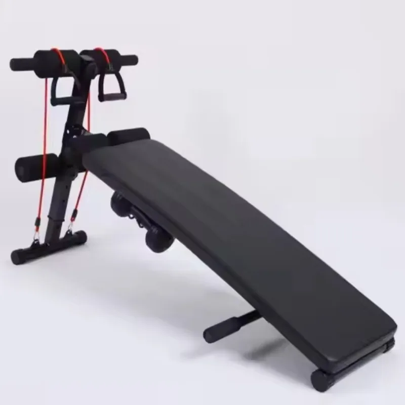 2025 Equipo de fitness Ejercicios Músculos abdominales con banco ajustable Banco para sentarse Equipo de gimnasio de entrenamiento múltiple