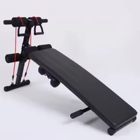 2025 Fitness Equipment Exercises Abdominal Muscles With Adjustable Bench Sit Up Bench Multi Training Gym Equipment