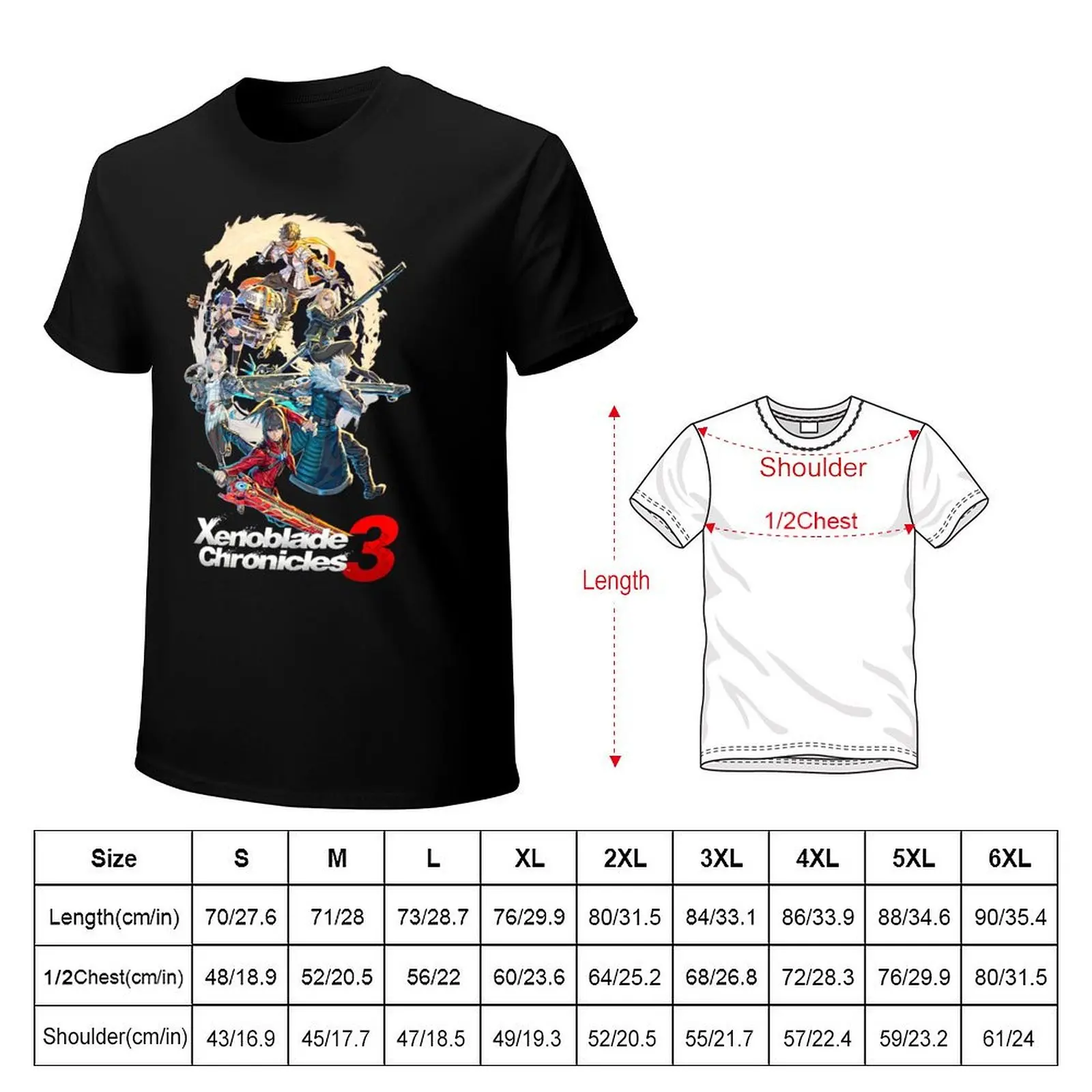 All Times Of Xenoblade 3 T-Shirt sweat graphic shirts vintage clothes shirts graphic tees men clothes