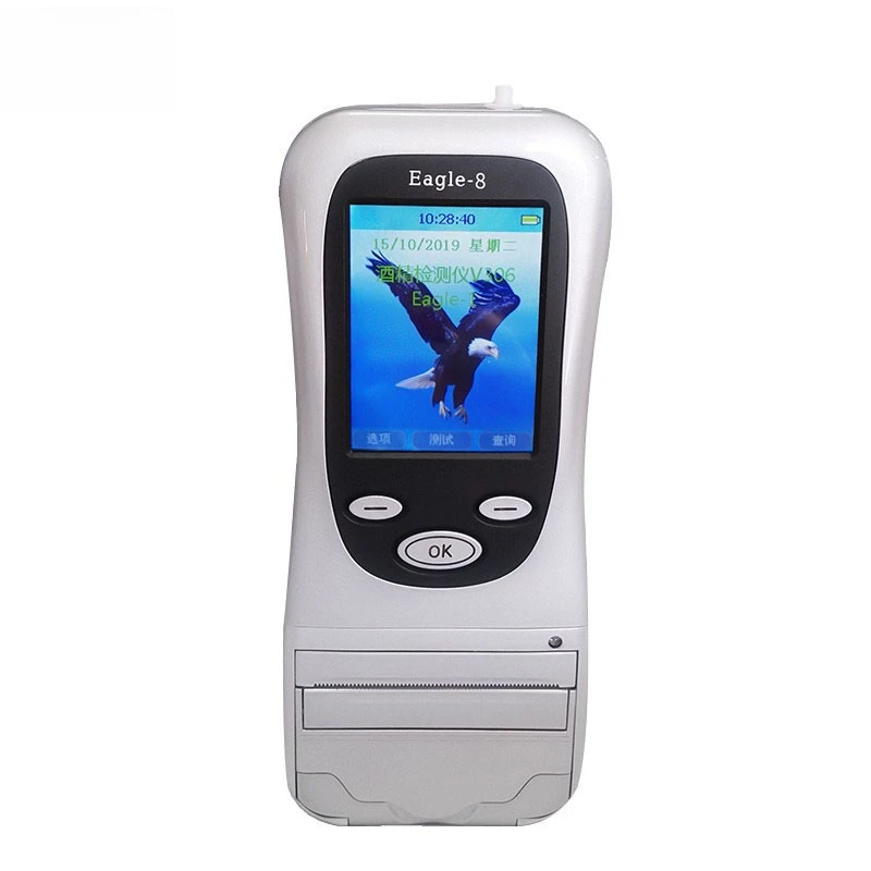 

Breathing Eagle-8 Blow Test Drunk Driving Alcohol Measurement Detector Alcohol Content Test