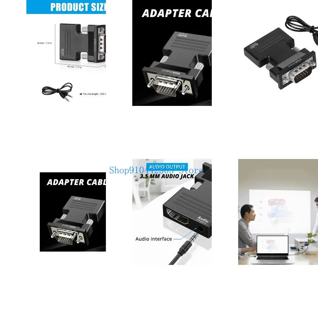 

L4MD Легкий HDTV в VGA Adapter Converter