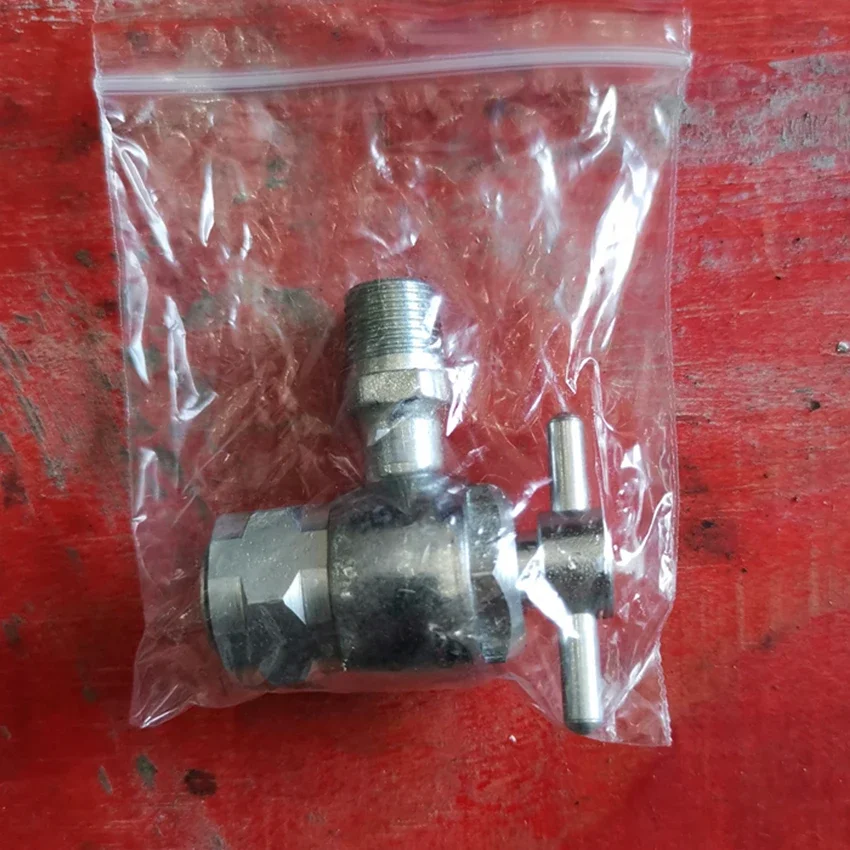 Imagem -05 - Válvula de Carregamento do Acumulador Hidráulico Carga de Nitrogênio Kit de Montagem Rx1 8npt Rx7 1620unf 40mpa 15 20 mm