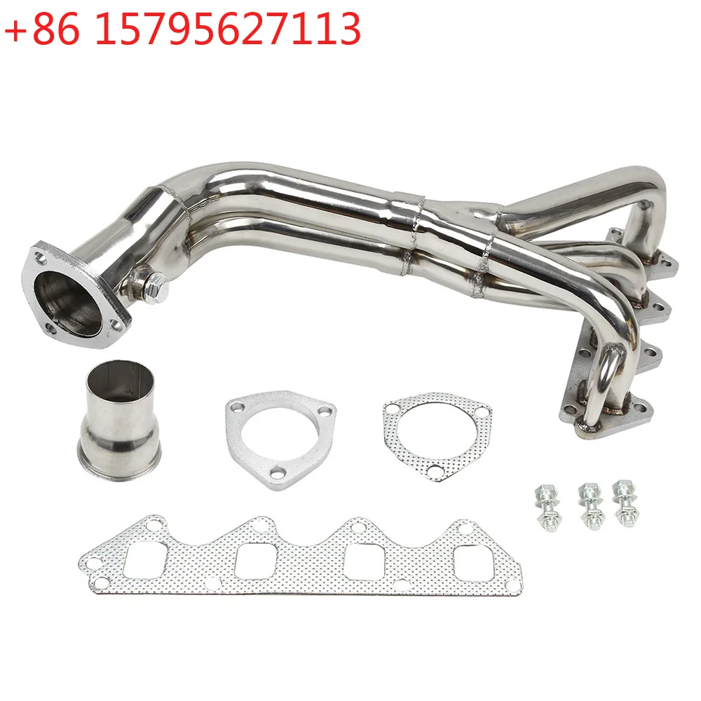 Exhaust pipe head end modification for Suzuki Samurai Tracker 1.3L 1.6L