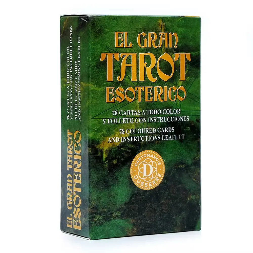 

Дельта Baraja de Tarot Esotérico с инструкциями Incluidas Cartas Adivinatorias El Sol Diseño para Lecturas Espirituales