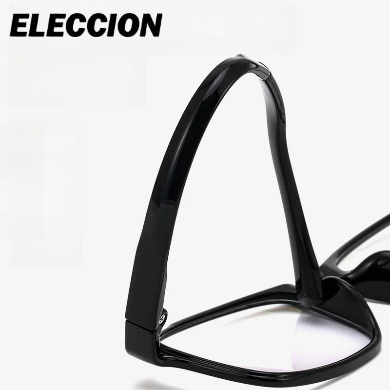 ELECCION وصفة طبية مضادة للضوء الأزرق مربع الرجال النساء النظارات البصرية تخصيص قصر النظر النظارات اللونية