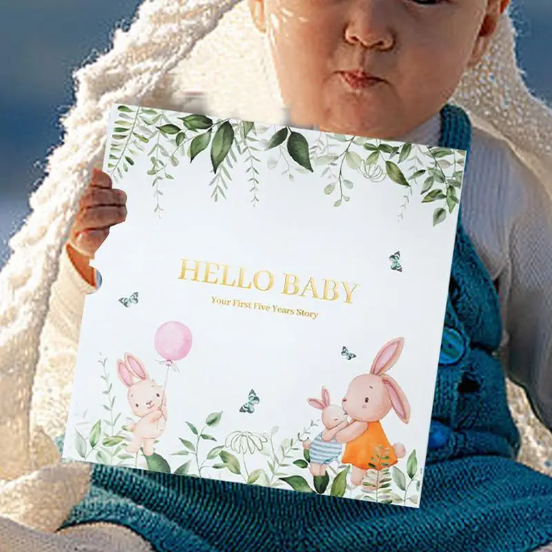 Baby Keepsake Book Cherished Journal Scrapbook Photo Album Milestone Book For Baby Capture Milestones Book Exquisite For
