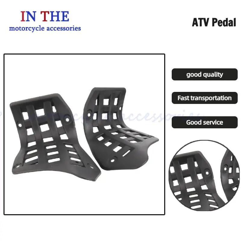

High quality 1 Pair ATV Foot Rest Fenders Guards Protector for Jinling 250cc EEC