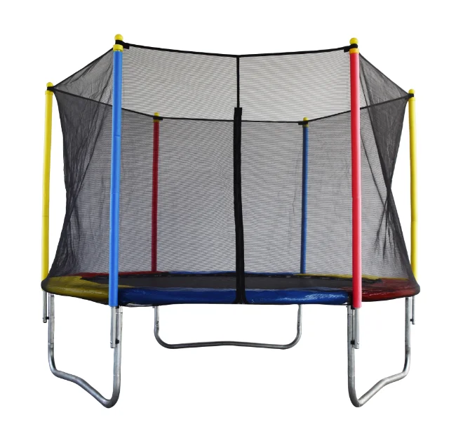 

12ft hot sale round cheap trampoline for kids and adult with enclosure