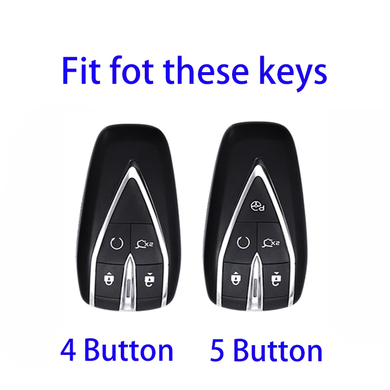 4 5 Button Car Key Fob Case Cover Shell For Changan CS35 PLUS CS75PLUS CS55PLUS Eado UNI-T Oushang X5 X7 EV 2020 Accessories