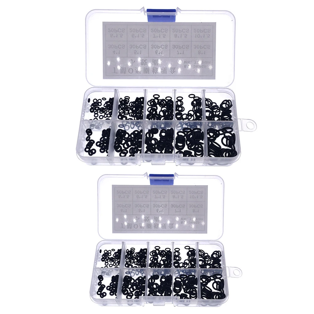 

Professional O-Ring Nitrile Rubber Washer Set Replacement Faucet Sealing Ring Oil Heat Resistance Insulation Gaskets