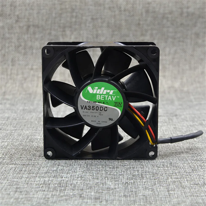 For Nidec VA350DC V35453-35 DC 12V 0.55A 9cm 9238 92x92x38mm Double Ball Bearing Cooling Fan