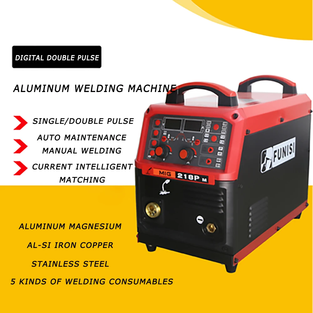 Electric Smart Welding Machine Gas Shielded Double Pulse Aluminum-Magnesium Stainless Steel Aluminum-Silicon Welding Machine