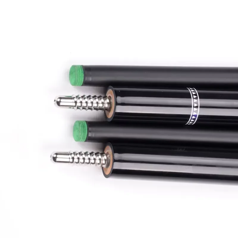 YWM Certificate Series Professional Billiard Cue Set High Quality Maple Shaft 12.5mm Radial 11-Pin Center Joint 2-Piece