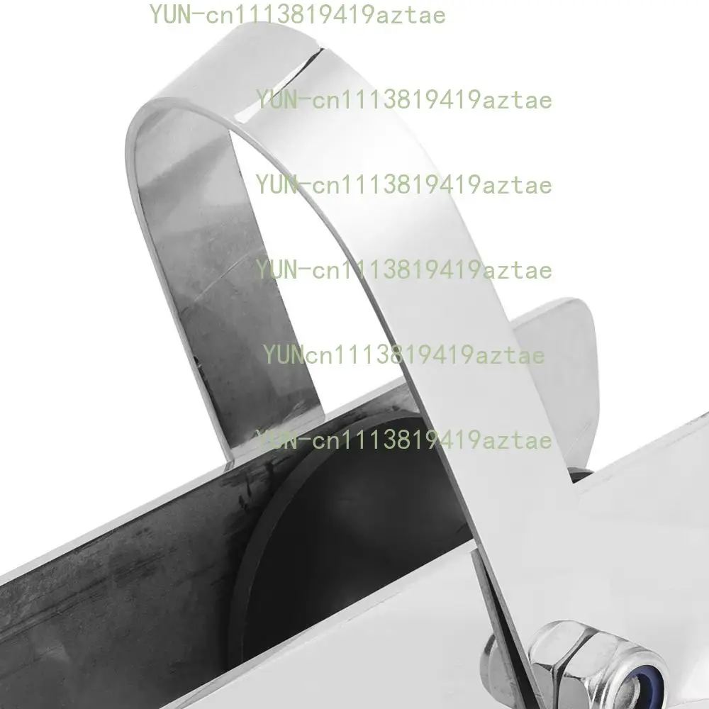 390mm Size Anchor Wheel 316 Stainless Steel Stainless Steel Anchor Bracket Heavy Duty Self Launching Bow Anchor Roller Yacht Use