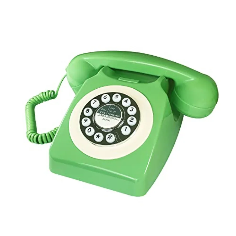 Vintage Retro Corded Telephone Elegant Home Office Decor