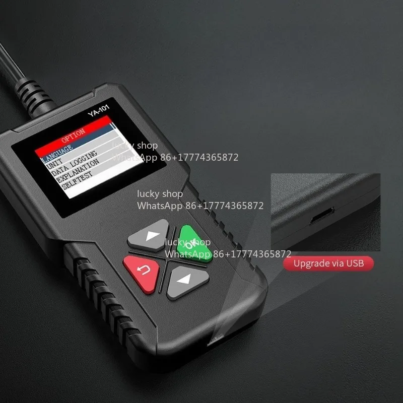 YA-101 OBD2 Engine Fault Code Light Code Reader, Driving Computer Tools, Car Diagnostic Instrument