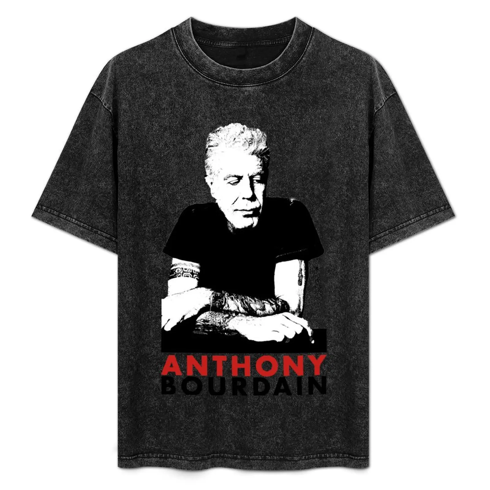 

Anthony Bourdain T-Shirt No Iron Casual Short Sleeve Top