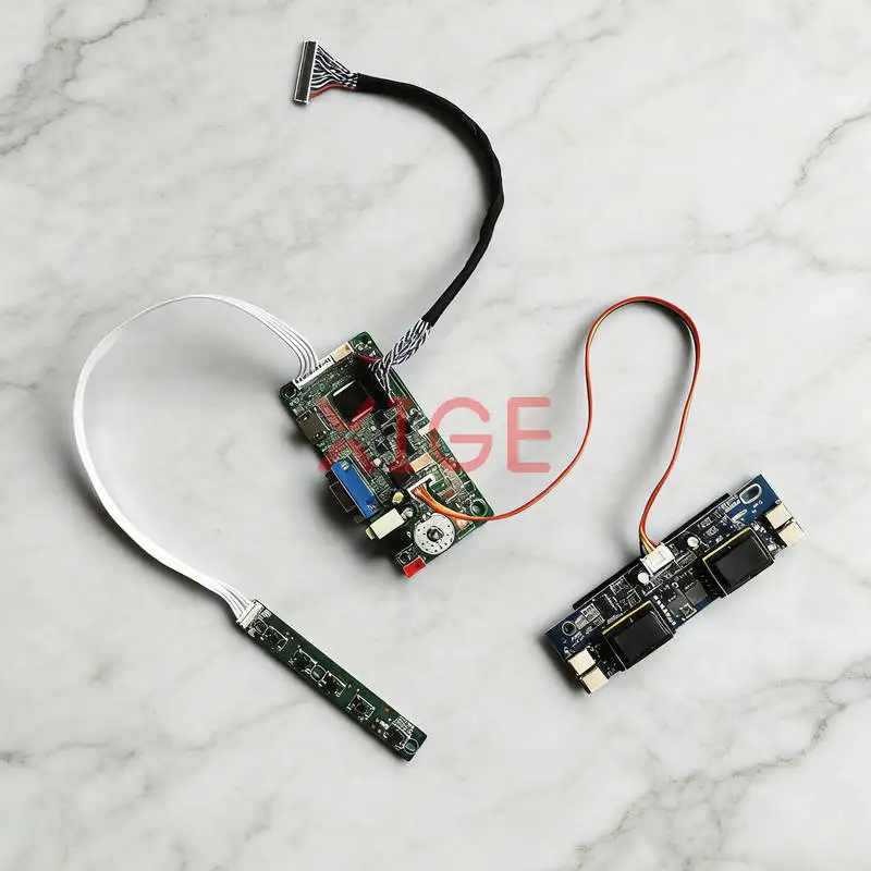 

Display Drive Controller Board Fit LM215WF1 LTM215HT02 MT215DW01 M216H1 1920x1080 1920*1080 4-CCFL 30 Pin LVDS VGA+HDMI Kit DIY