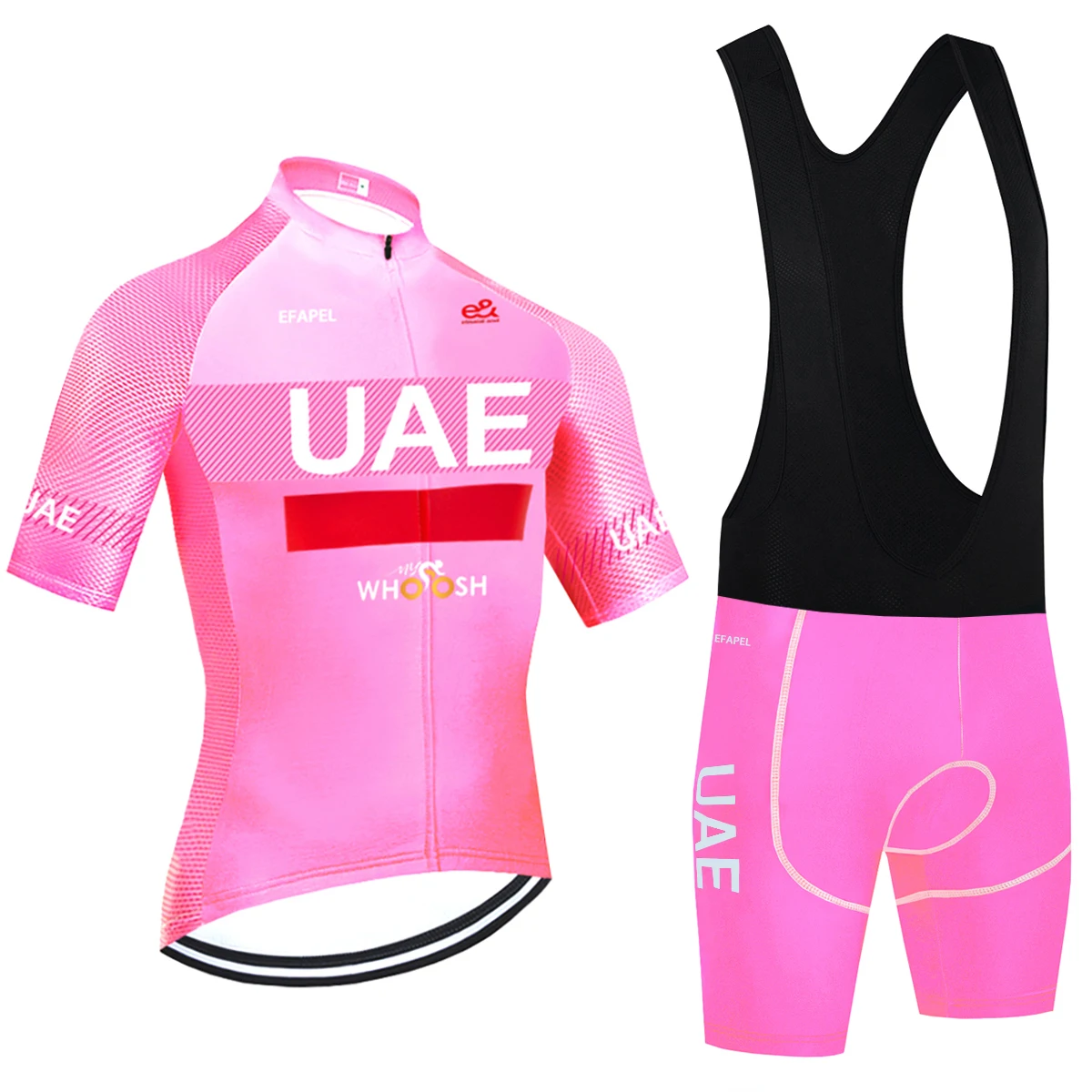 New ITALIA Cycling Jersey Pink UAE TEAM Bike Jersey Shorts Set Ropa Ciclismo Men Women Summer Pro Bicycle Maillot Clothing