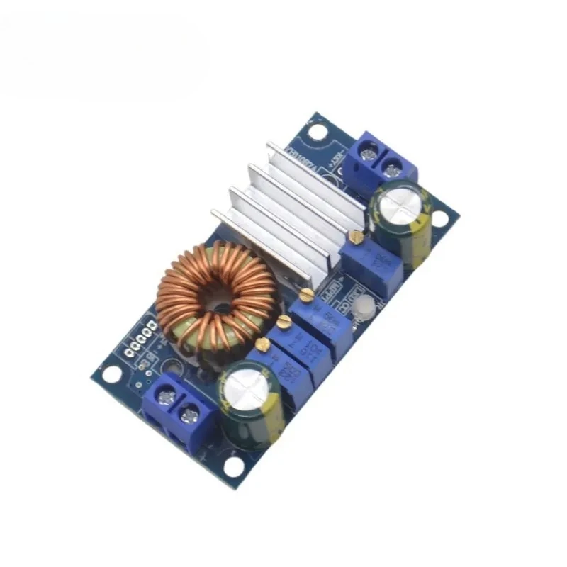 1pcs 5A MPPT Solar Panel Controller DC-DC Step-down CC/CV Charging Module with blue Display LED Regulator Controllers 5A MPPT