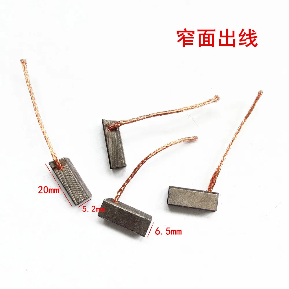 

4pcs Applicable to automotive electronic fan heater carbon brush 7X7 7X8 9x8