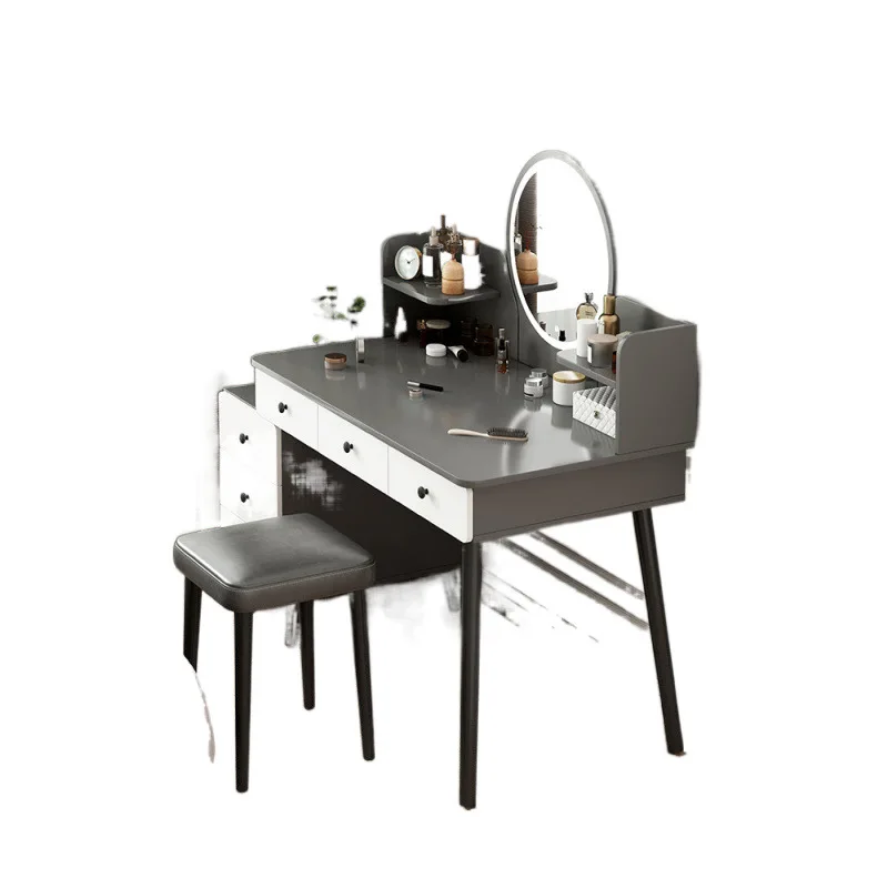 

Dresser, light luxury, bedroom, makeup, storage, chest, integrated, modern, simple