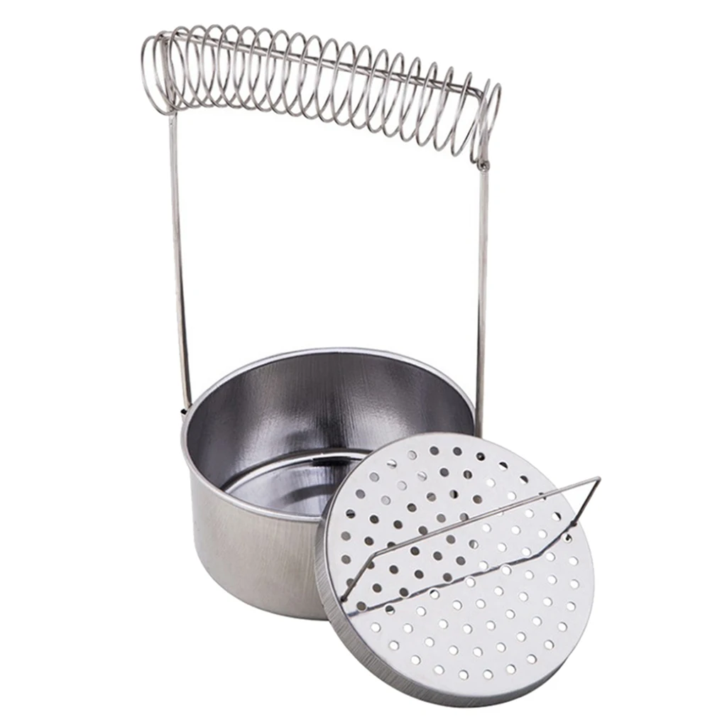 Stainless Steel Paint Brush with Screen Spiral Brush Holder