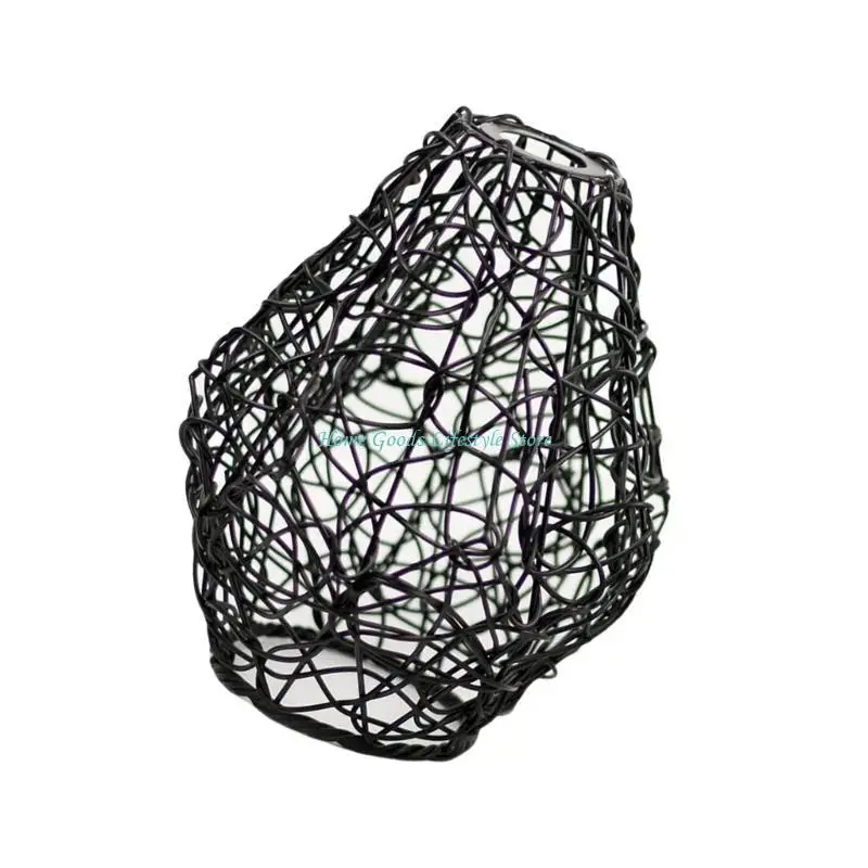 E74E Rattan Lampshades Lighting Lid Fashionable Family Decor Ceiling Light Lid Suitable for Various Interior Decoration Styles