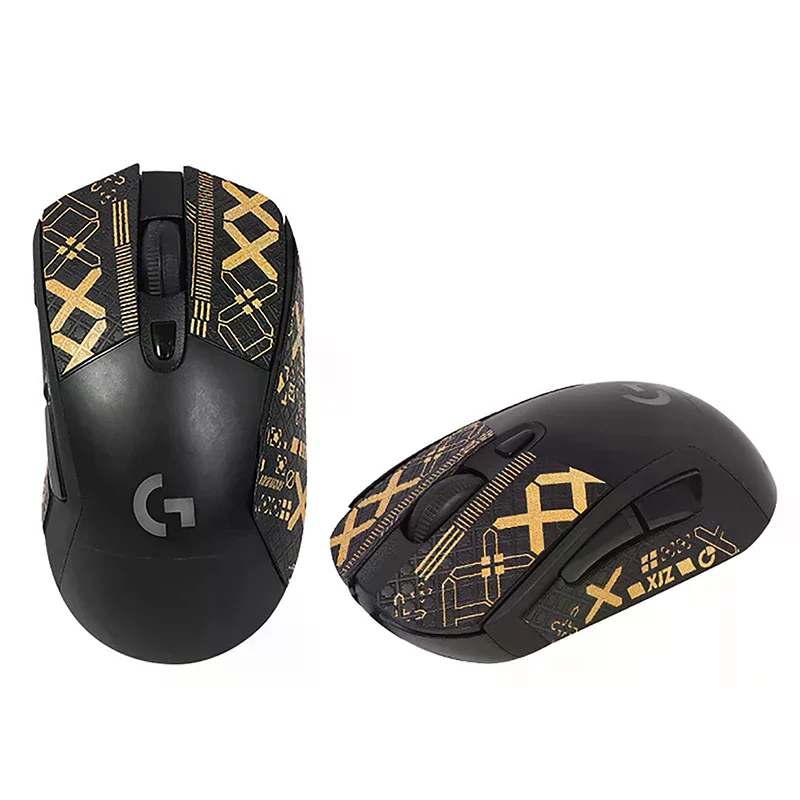 Soft Comfortable Anti-skid Stickers for Mouse Lizard Skin Sweat Absorbent Sticker Compatible with G403 G603 G703 Mouse