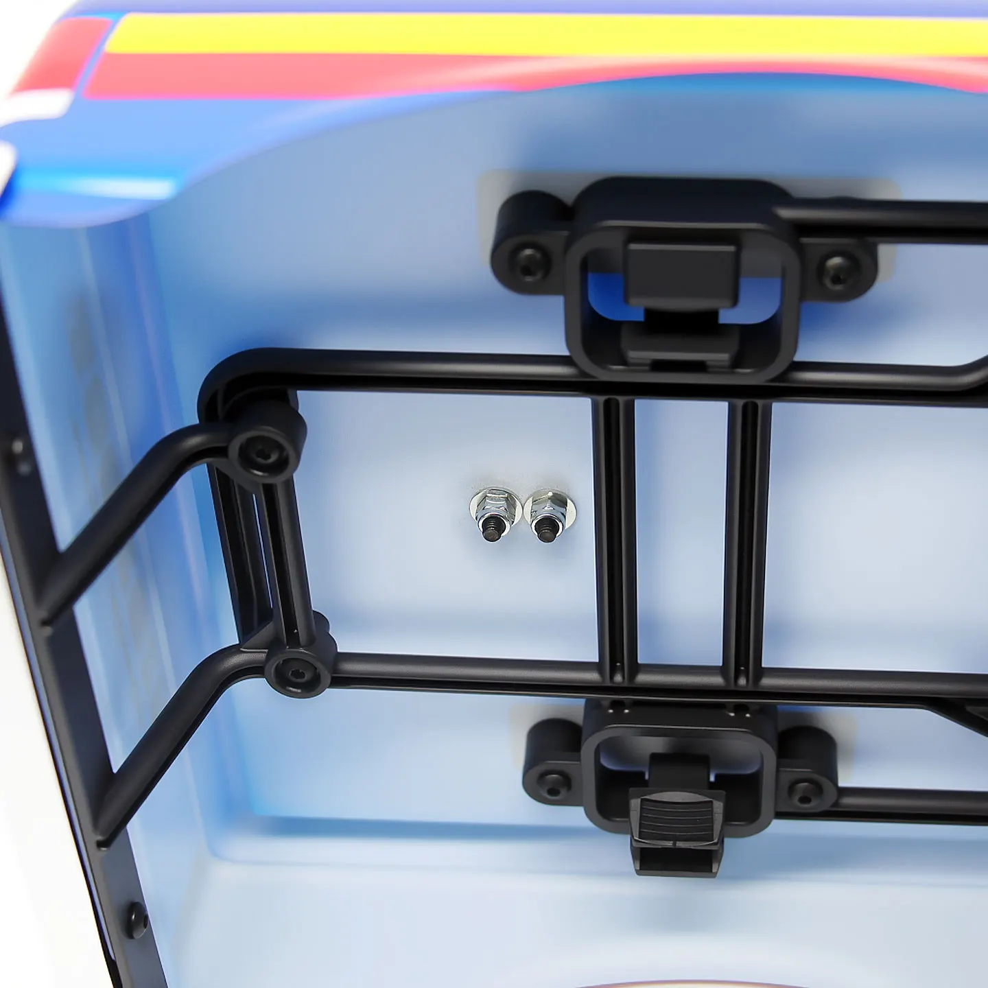 HR Traxxas 1/10 Bigfoot Monster Truck 4x4 Aluminiumlegierung, feste Basis, simulierte Flagge mit verstellbarem Winkel, RC-Autoteile