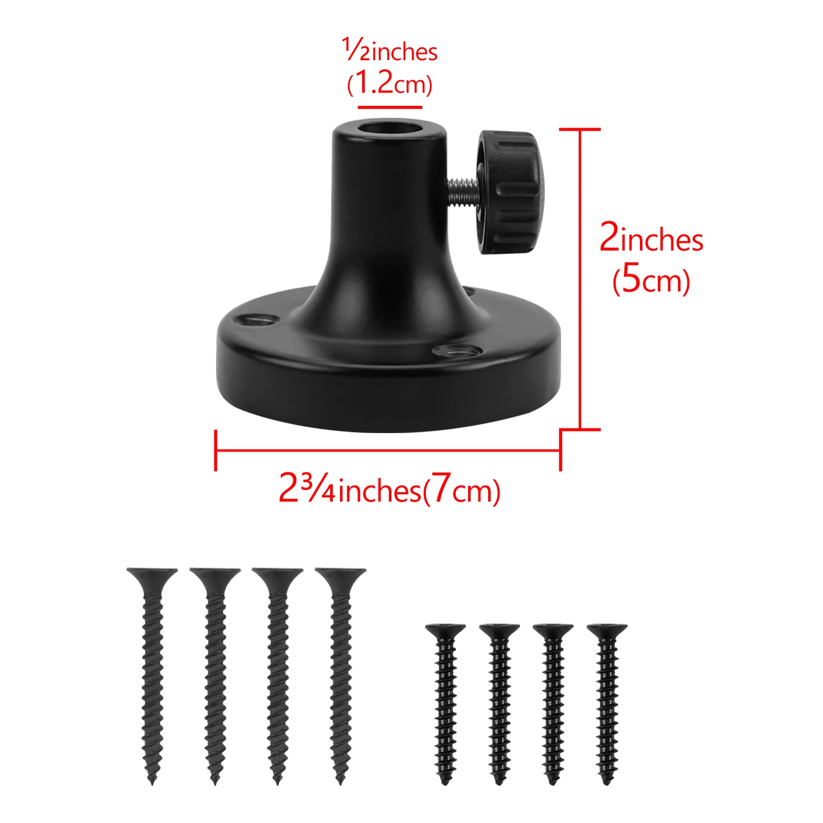 Imagem -02 - Geekria-mesa Flange Adaptador para Criadores Microfone Braçadeira Metálica com Abertura de Interface Ajustável