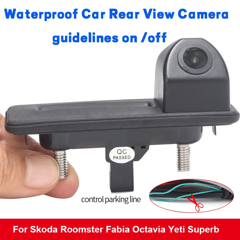 

Wired New Car Stereo Backup Camera for Skoda Roomster Fabia Octavia Yeti Superb Car