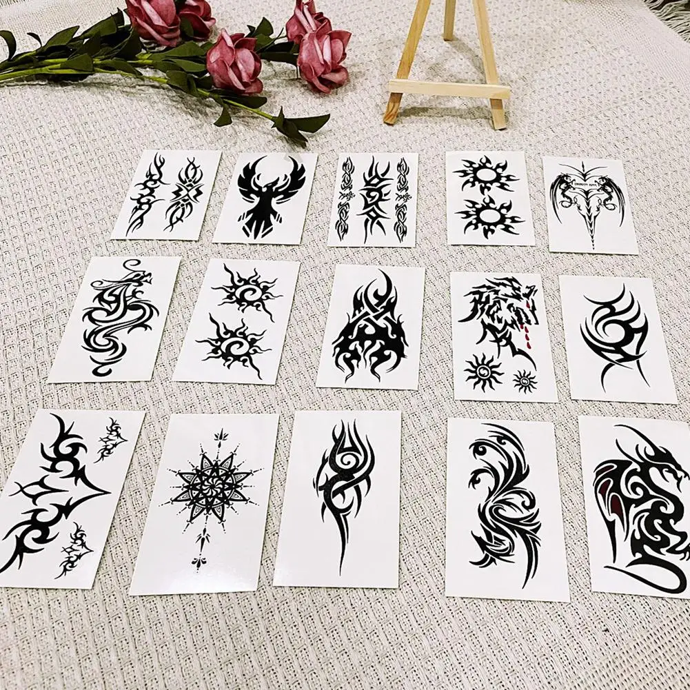 

30 шт. водостойкие татуировки с изображением летучей мыши-паука для Хэллоуина, вечеринки, черепа, тыквы, временные поддельные татуировки, декор для тела M5E3