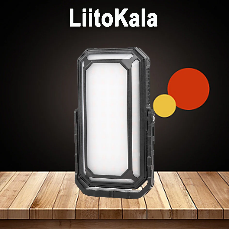 Liitokala XY-008 أضواء التخييم في الهواء الطلق ذات العمر الطويل للغاية وقابلة لإعادة الشحن بالطاقة الشمسية #4
