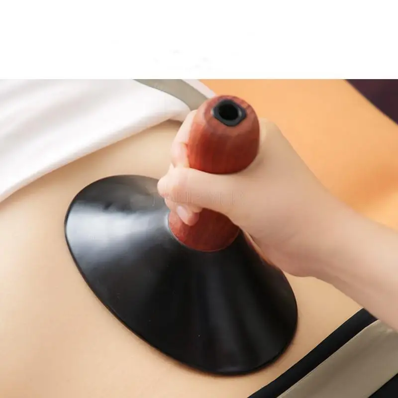 Bianstone Warm Moxibustion Instrument Abdominal Pusher Hot Compress Moxibustion Massage Pot Tool To Open Back Abdomen Buttocks