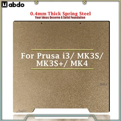 For Prusa i3 MK3 MK3S+ MK4 Build Plate 241*254mm Spring steel sheet pei peo pet pey h1h build plate 3d printer parts heated bed