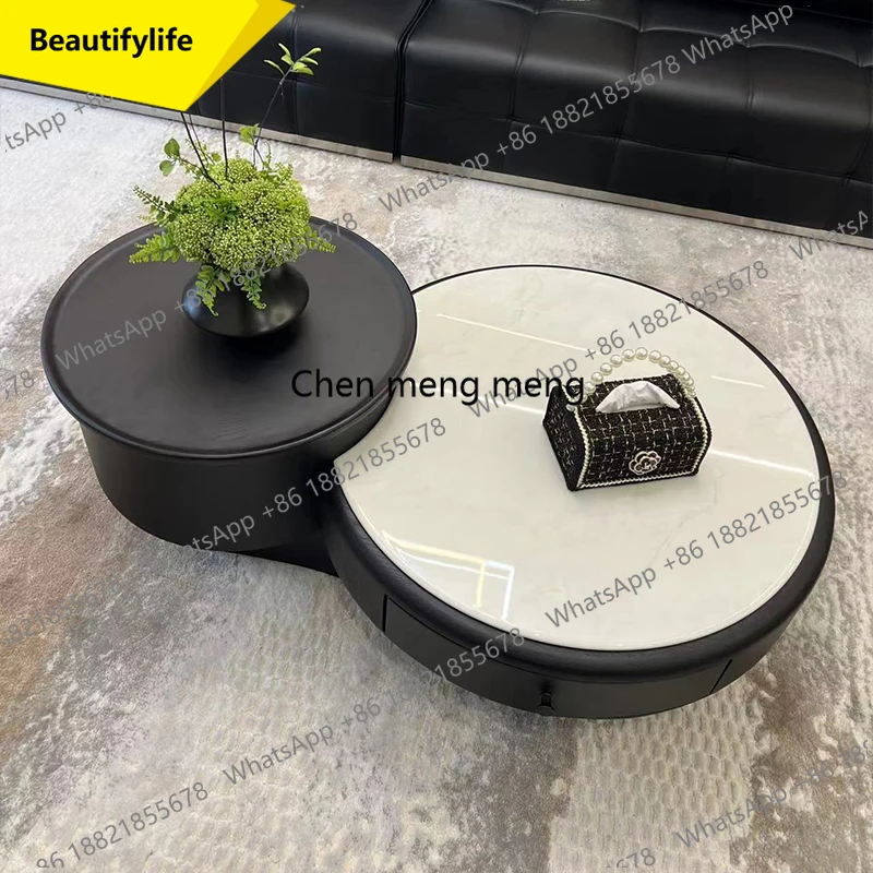 

Журнальный столик A16: роскошный, в итальянском минималистичном стиле, милый, в скандинавском современном стиле, приставной столик, аксессуары, центральный столик, низкий столик для гостиной, мебель для салона