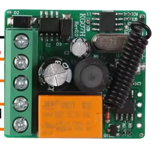 

Ndustrial Sector DC 12V24V36V72V 4CH RF Wireless Remote Control Switch Radio Receiver With 2000M Long Distance Remote controller