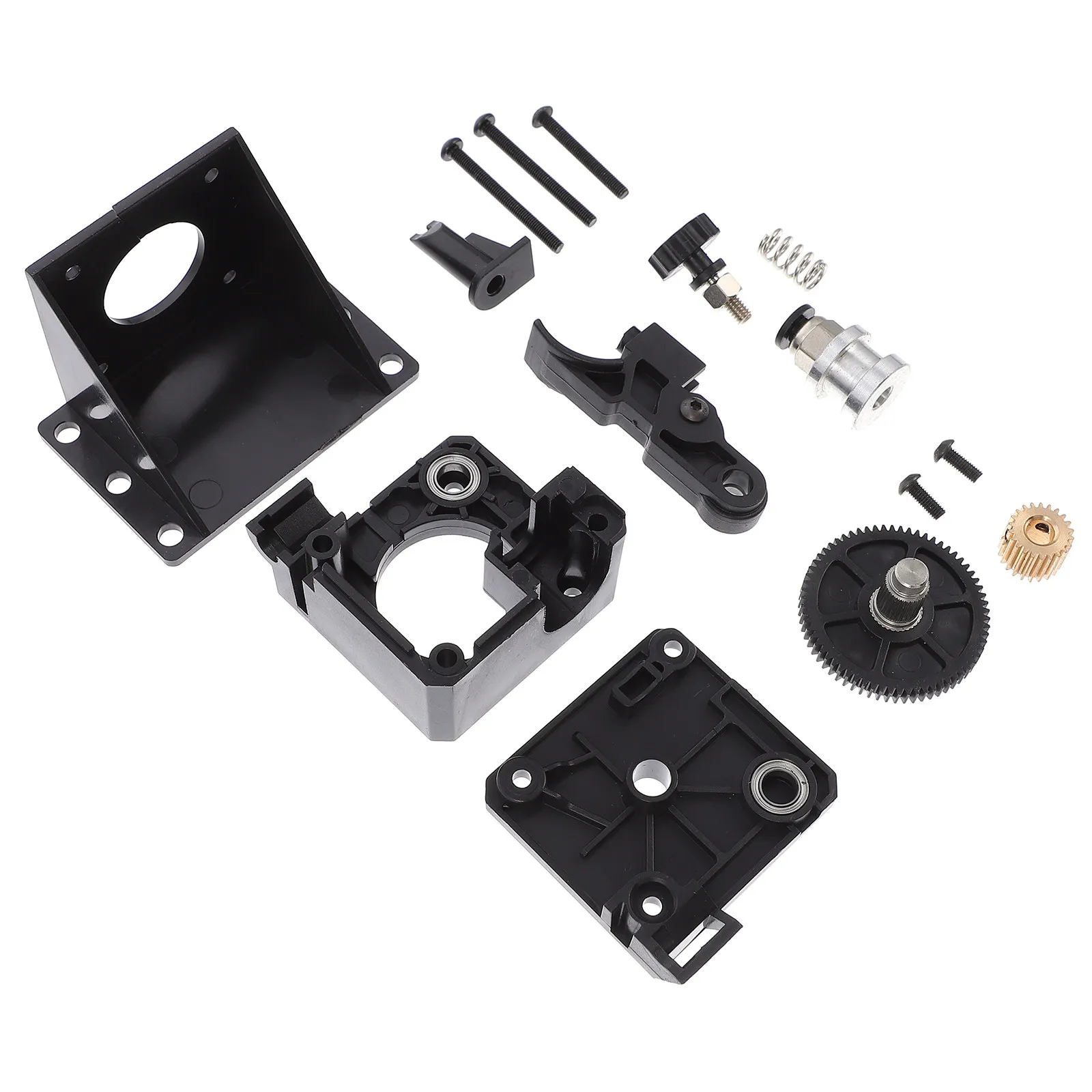

1Set 3D Printer Extruder Mk8 Filament Feeder 1.75mm Smooth Loading Replacement Parts Premium 3D Printer Accessories Extruder