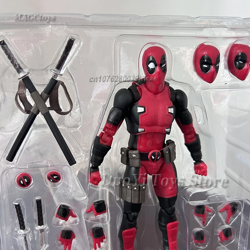 Mafex-x-メンデッドプールのアクションフィギュア、コミックバージョン