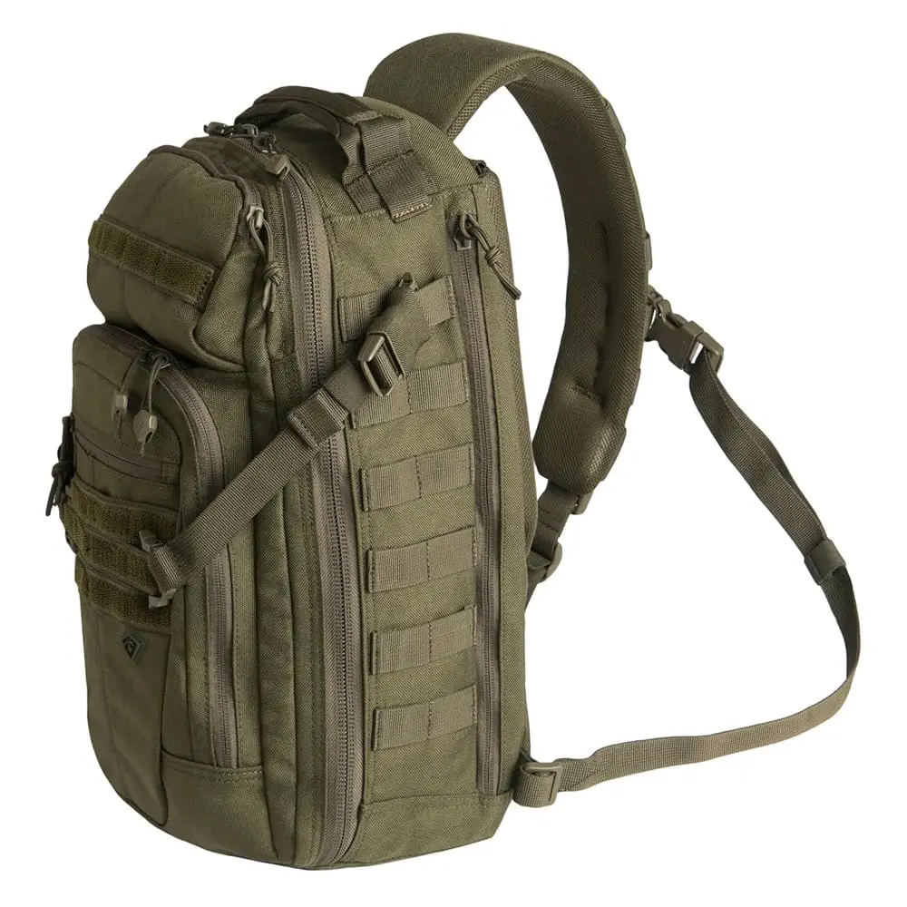 

Crosshatch Sling Backpa 19L, Military-Grade, Tactical Shoulder Sling Go Bag For Men And Women